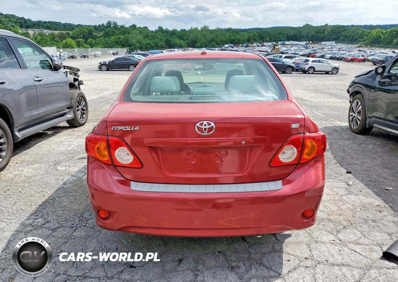 2009 Toyota Corolla Le VIN:JTDBL40E799030253 - 6