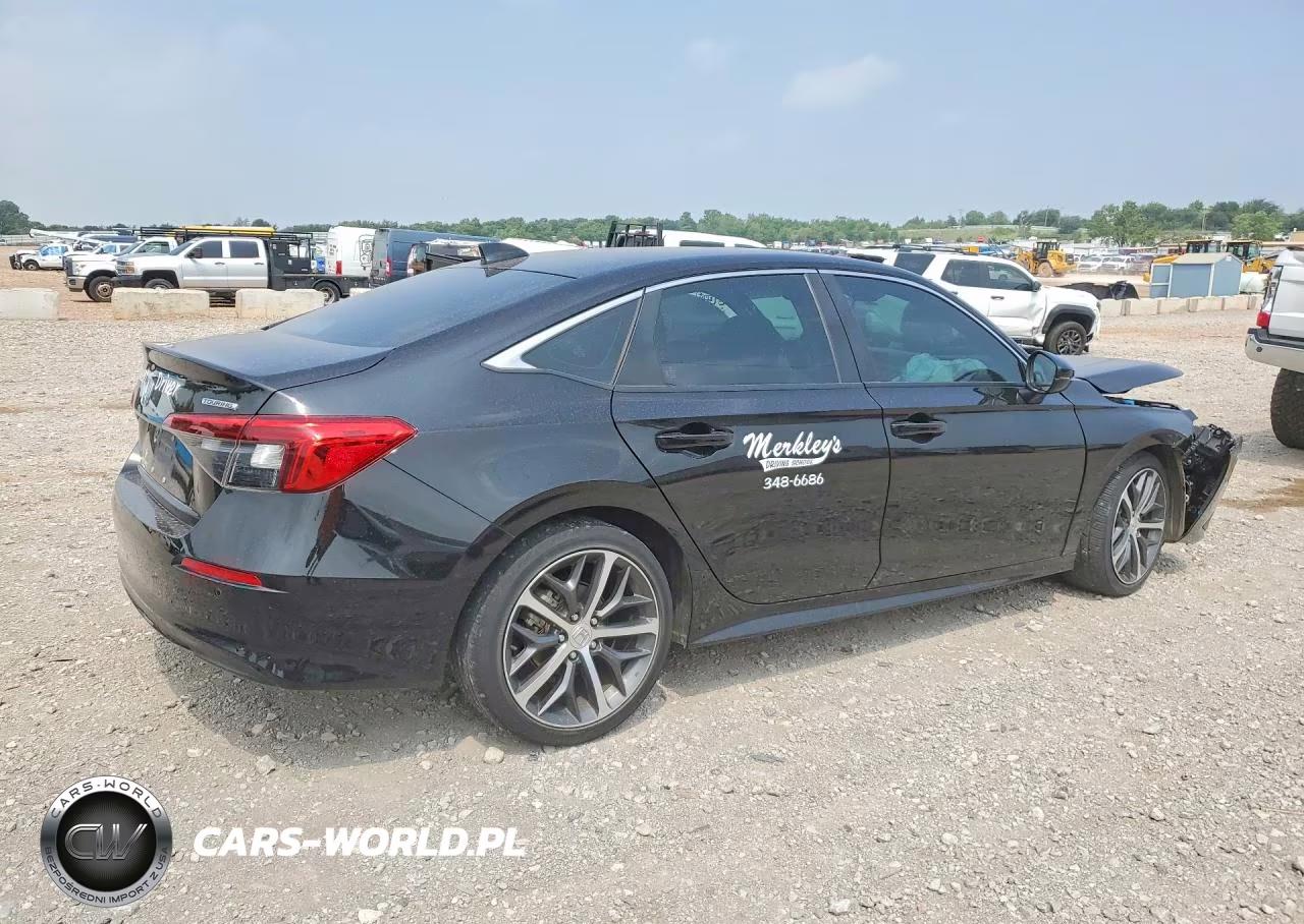 2022 Honda Civic Touring VIN:2HGFE1F97NH309928 - 3