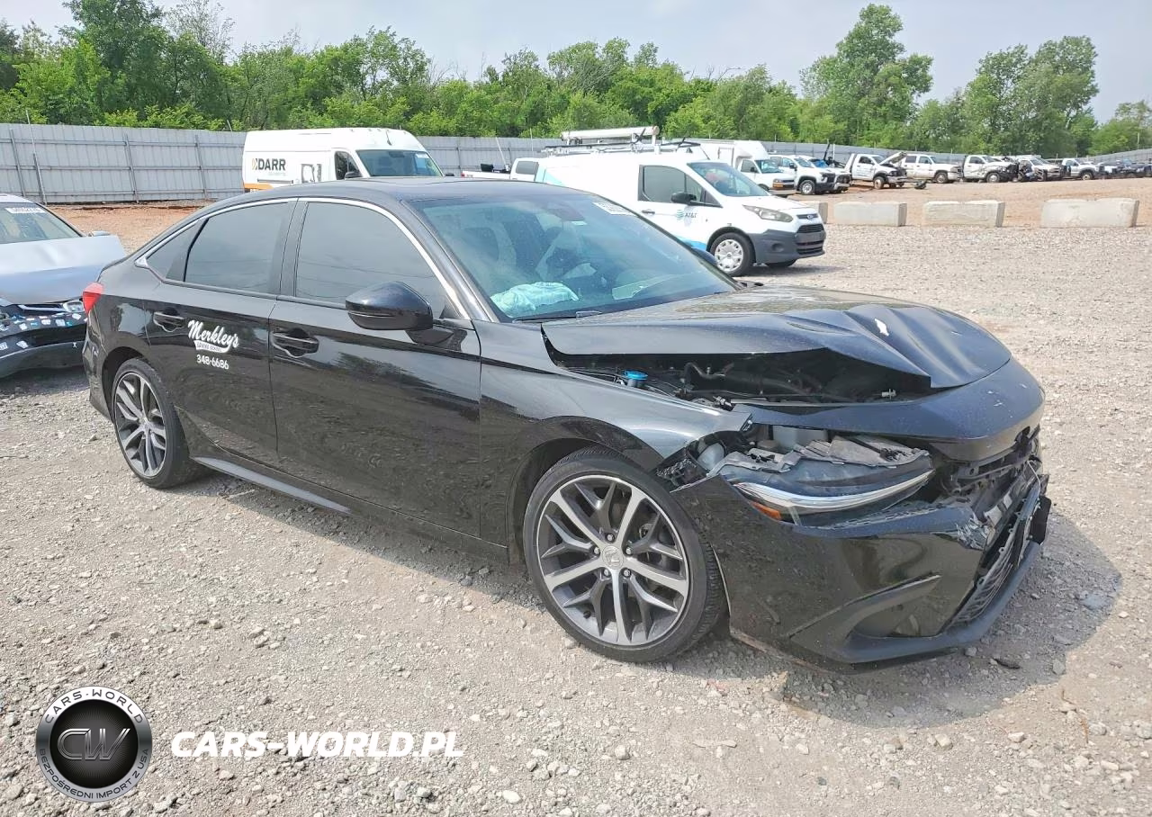 2022 Honda Civic Touring VIN:2HGFE1F97NH309928 - 4