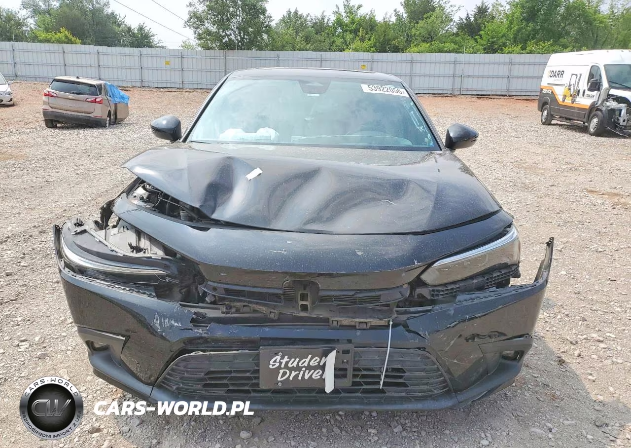 2022 Honda Civic Touring VIN:2HGFE1F97NH309928 - 5