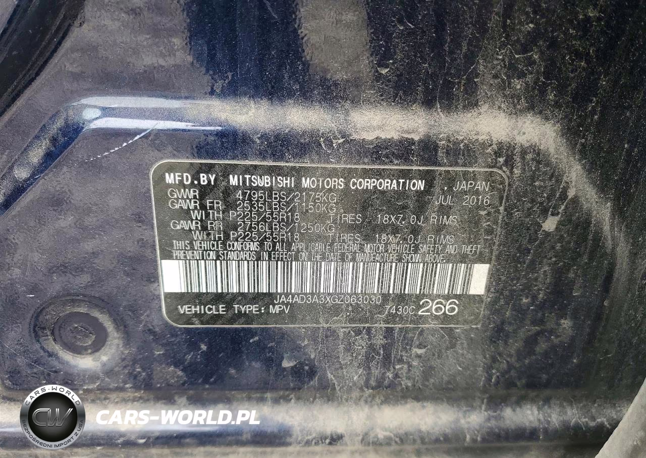 2016 Mitsubishi Outlander Se VIN:JA4AD3A3XGZ063030 - 13