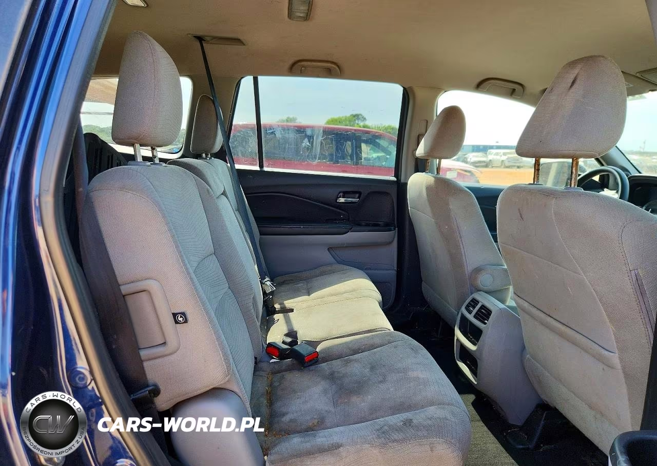 2016 Honda Pilot Lx VIN:5FNYF6H14GB013752 - 11