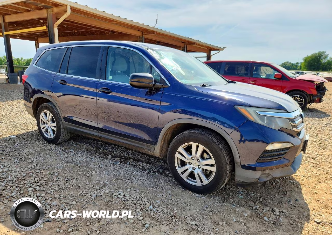 2016 Honda Pilot Lx VIN:5FNYF6H14GB013752 - 4
