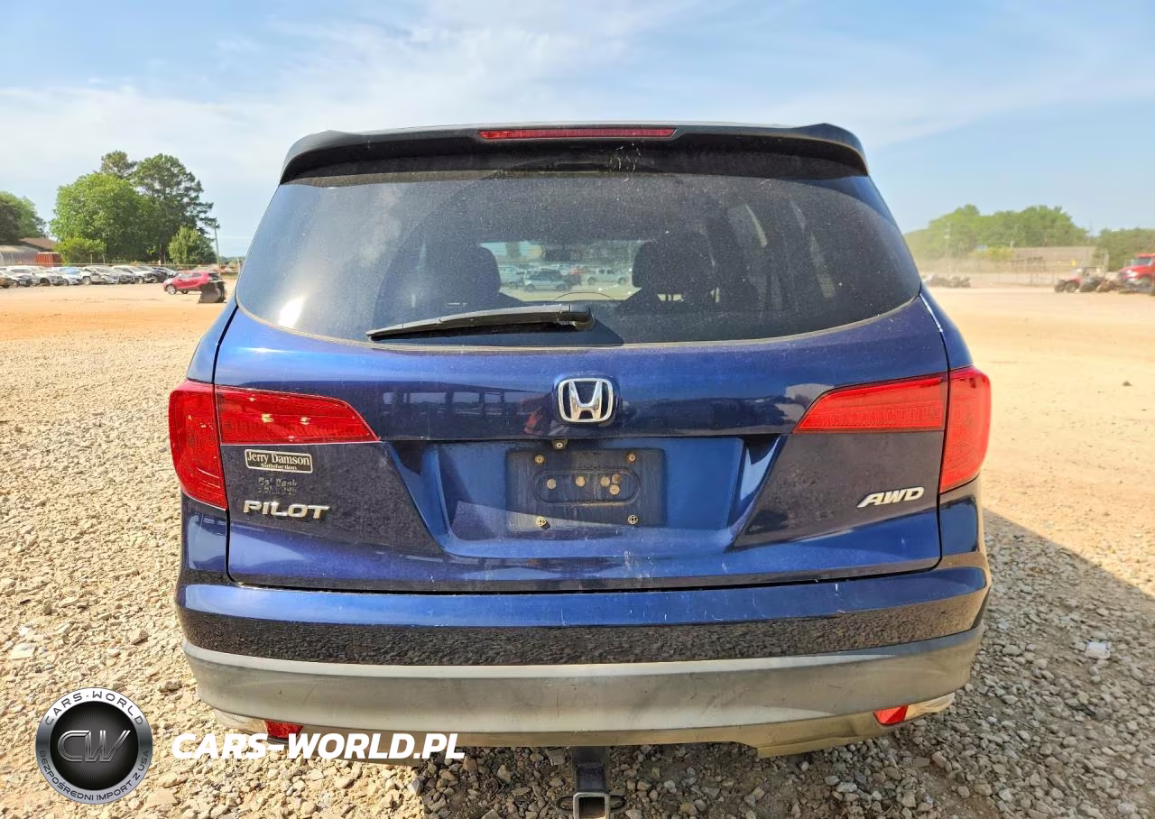 2016 Honda Pilot Lx VIN:5FNYF6H14GB013752 - 6
