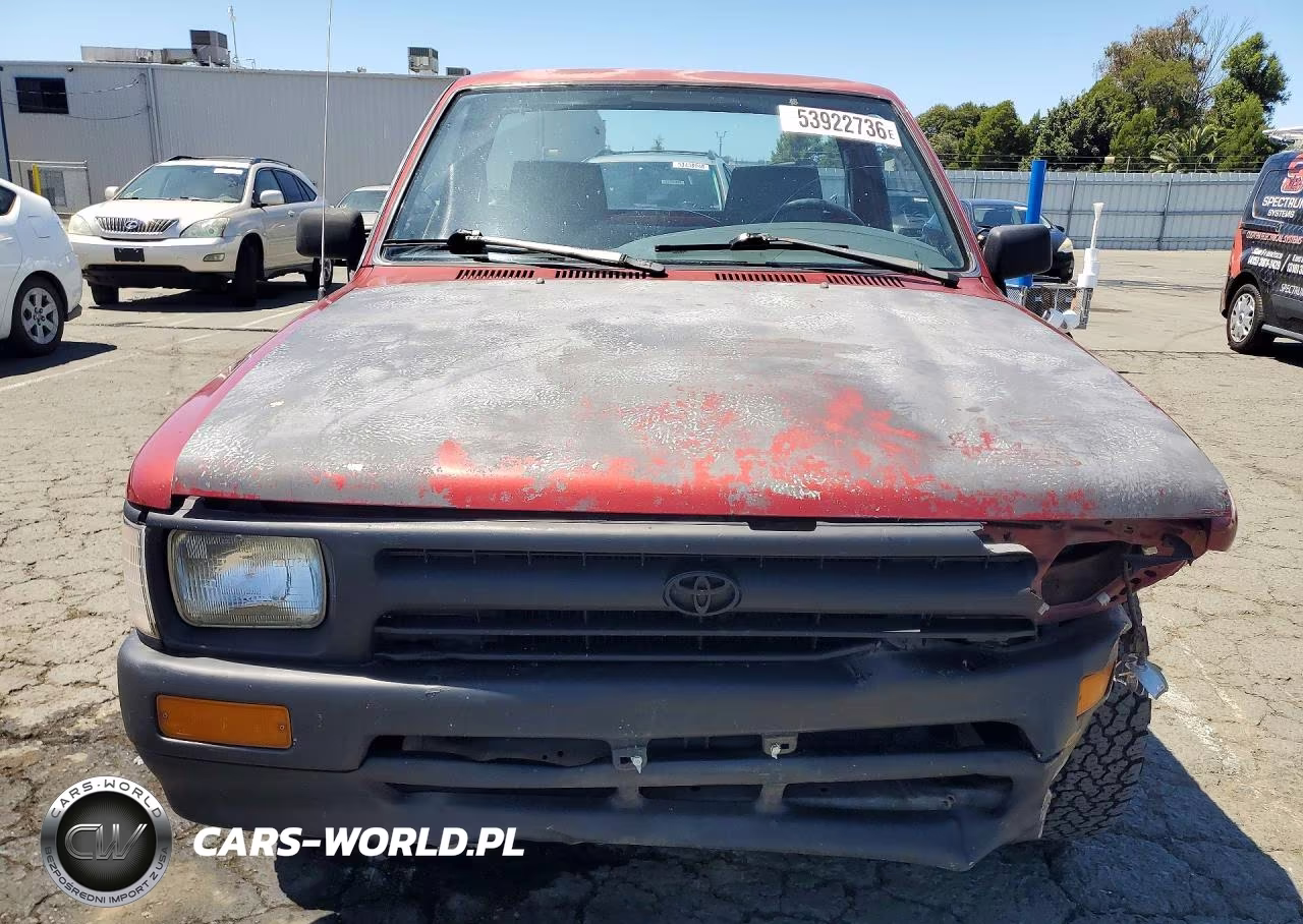 1992 Toyota Pickup Base VIN:4TARN81A2NZ031151 - 5