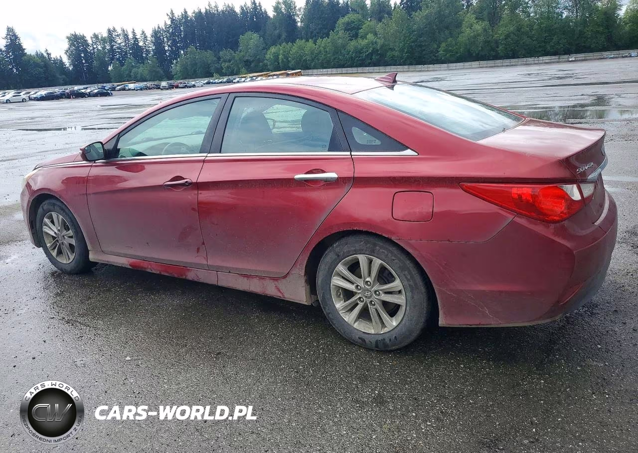 2014 Hyundai Sonata Gls VIN:5NPEB4AC1EH939989 - 2