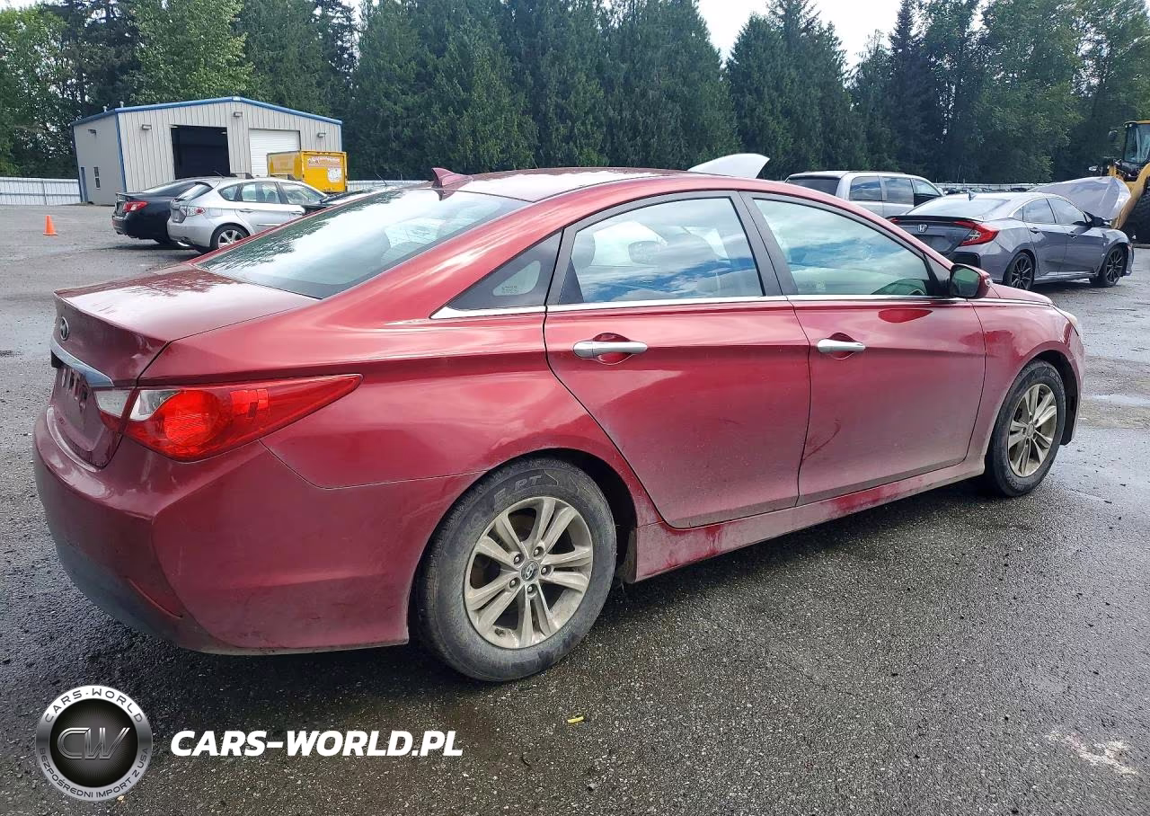 2014 Hyundai Sonata Gls VIN:5NPEB4AC1EH939989 - 3