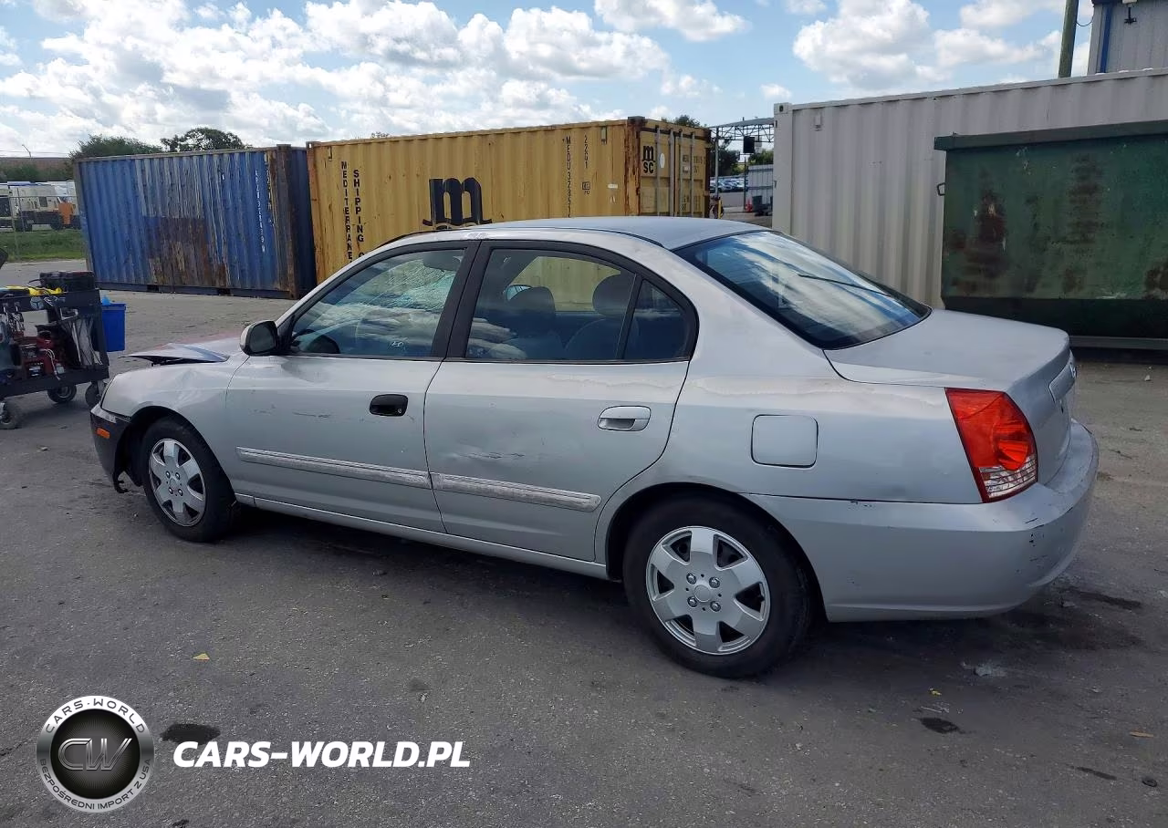 2005 Hyundai Elantra Gls VIN:KMHDN46D45U989971 - 2