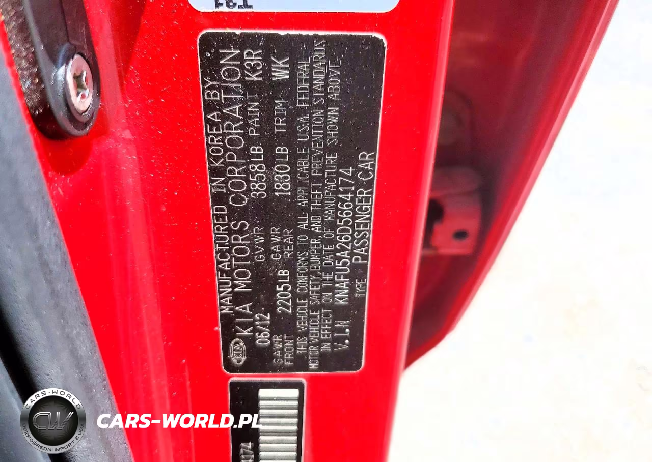 2013 Kia Forte Ex VIN:KNAFU5A26D5664174 - 12