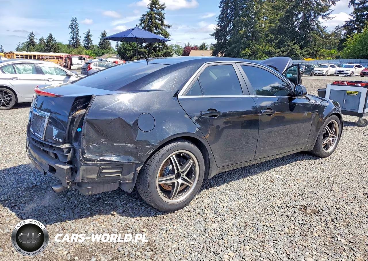 2008 Cadillac Cts Hi Feature V6 VIN:1G6DV57V780211079 - 3