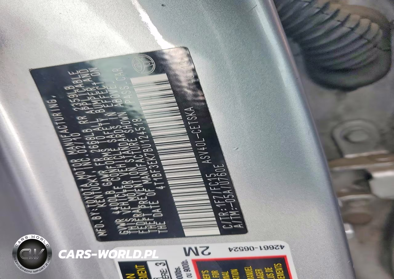 2011 Toyota Camry Se VIN:4T1BF3EK7BU124518 - 12