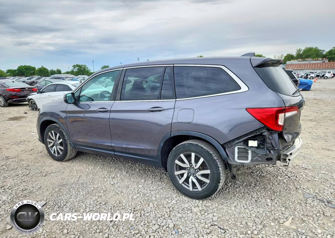2020 Honda Pilot Exl VIN:5FNYF6H58LB027621 - 2