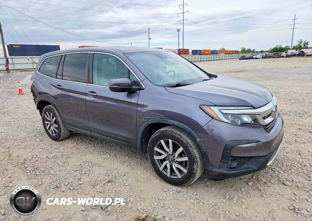 2020 Honda Pilot Exl VIN:5FNYF6H58LB027621 - 4