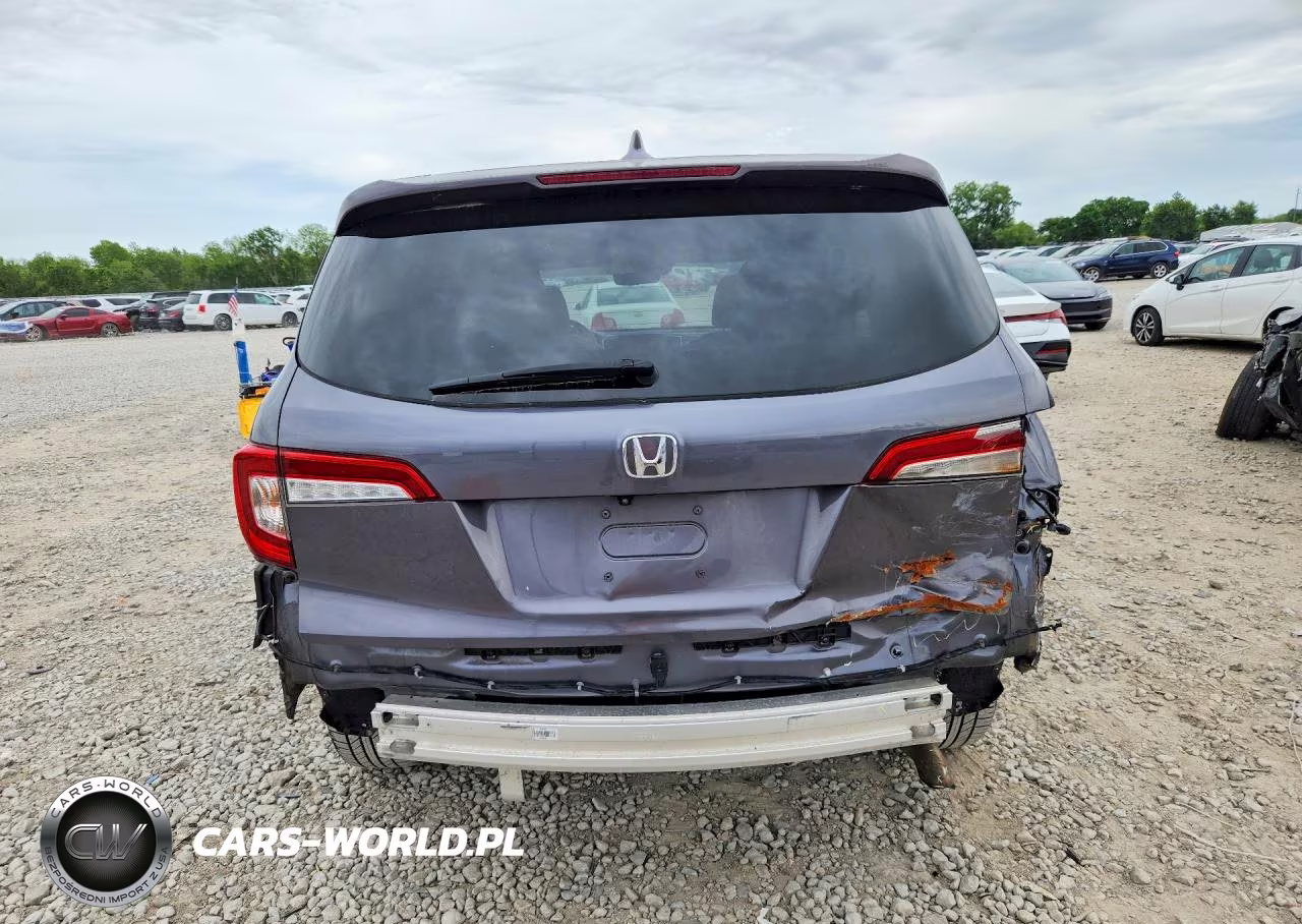 2020 Honda Pilot Exl VIN:5FNYF6H58LB027621 - 6