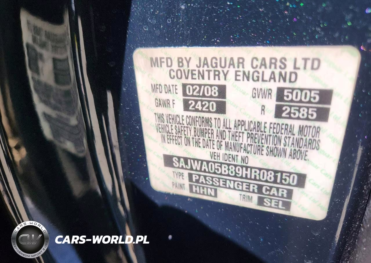 2009 Jaguar Xf Luxury VIN:SAJWA05B89HR08150 - 12