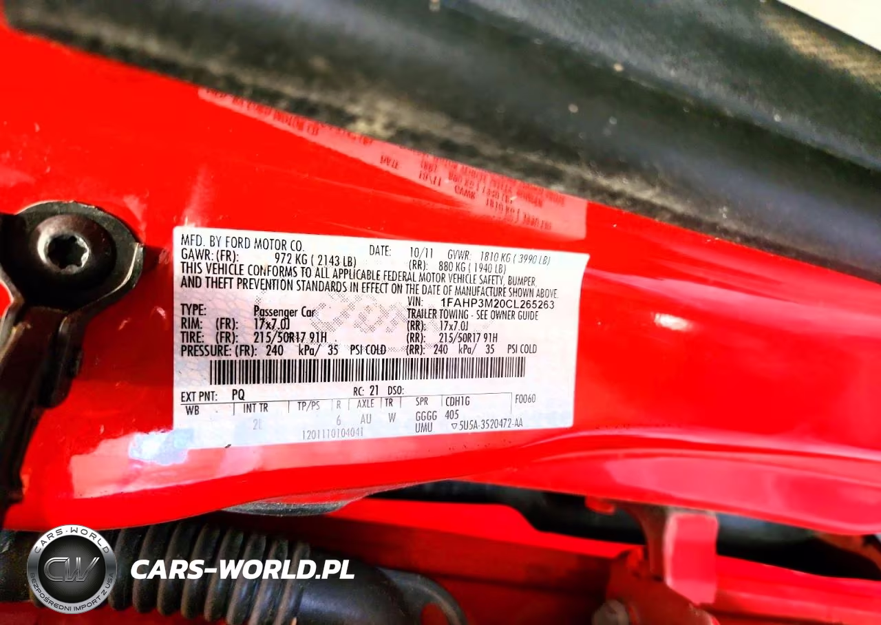 2012 Ford Focus Sel VIN:1FAHP3M20CL265263 - 13