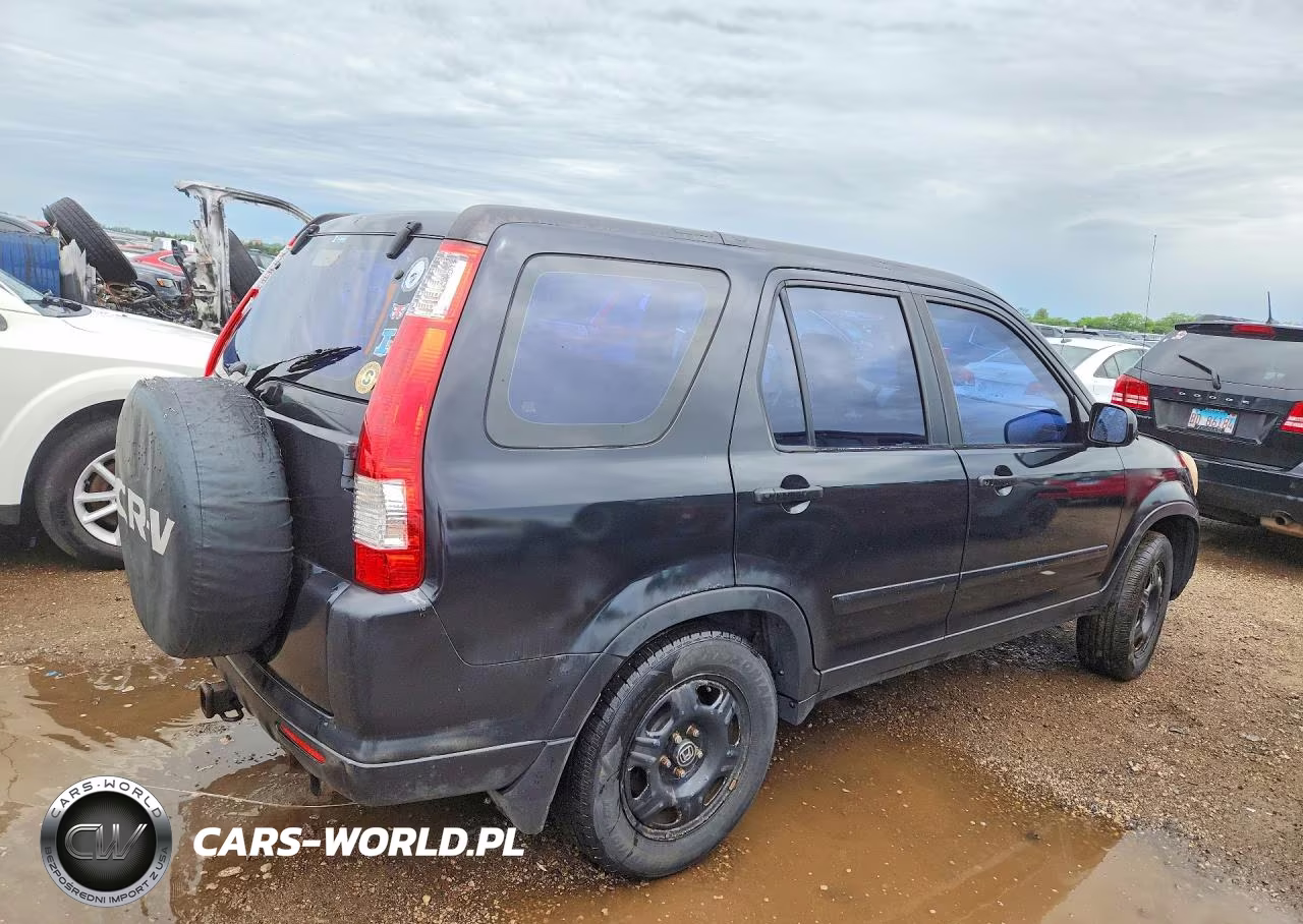 2006 Honda Cr-V Lx VIN:SHSRD68576U406472 - 3