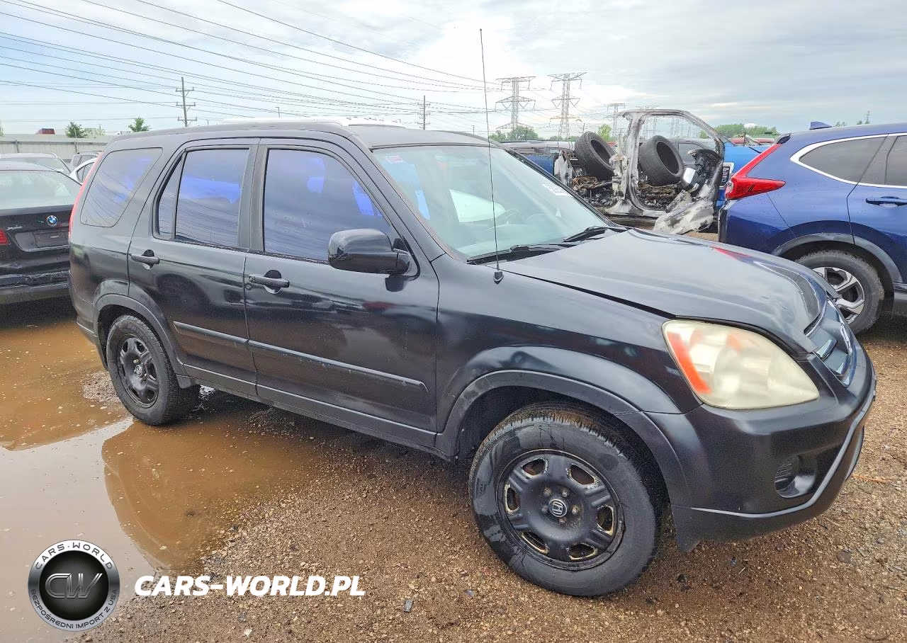 2006 Honda Cr-V Lx VIN:SHSRD68576U406472 - 4