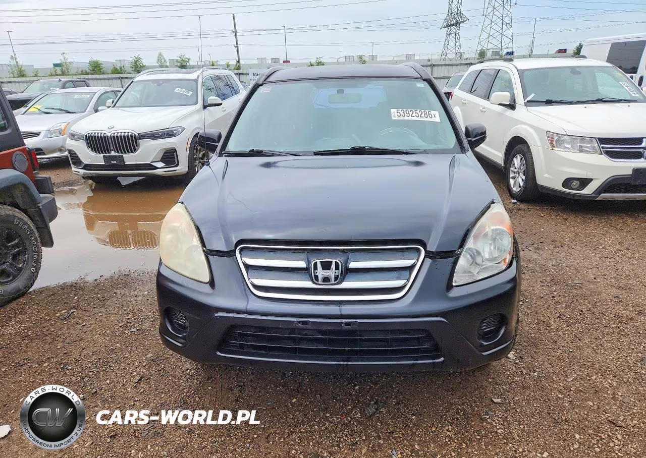 2006 Honda Cr-V Lx VIN:SHSRD68576U406472 - 5