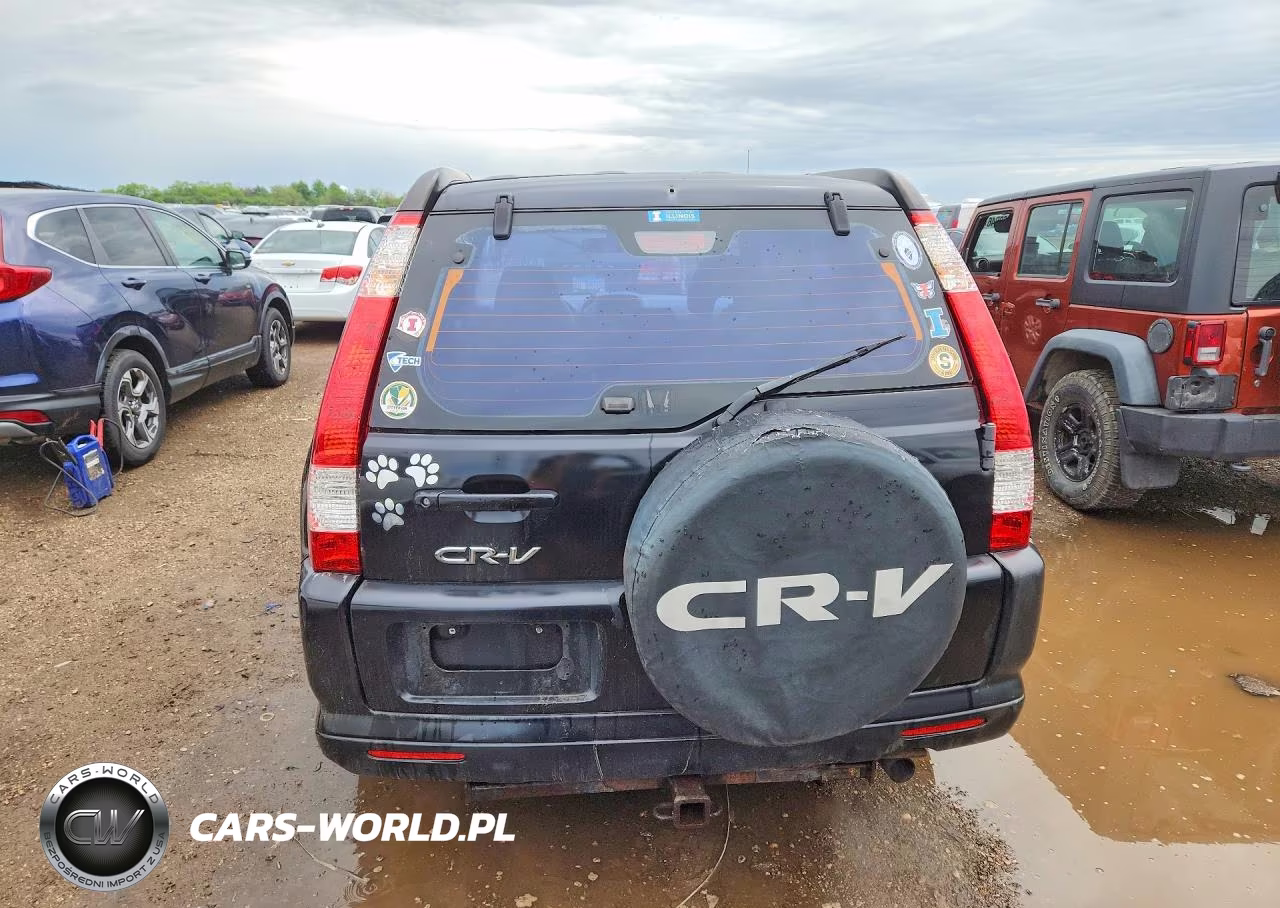 2006 Honda Cr-V Lx VIN:SHSRD68576U406472 - 6