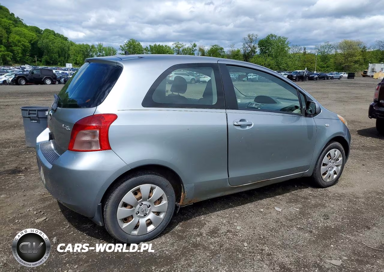2008 Toyota Yaris Base VIN:JTDJT923185172284 - 3