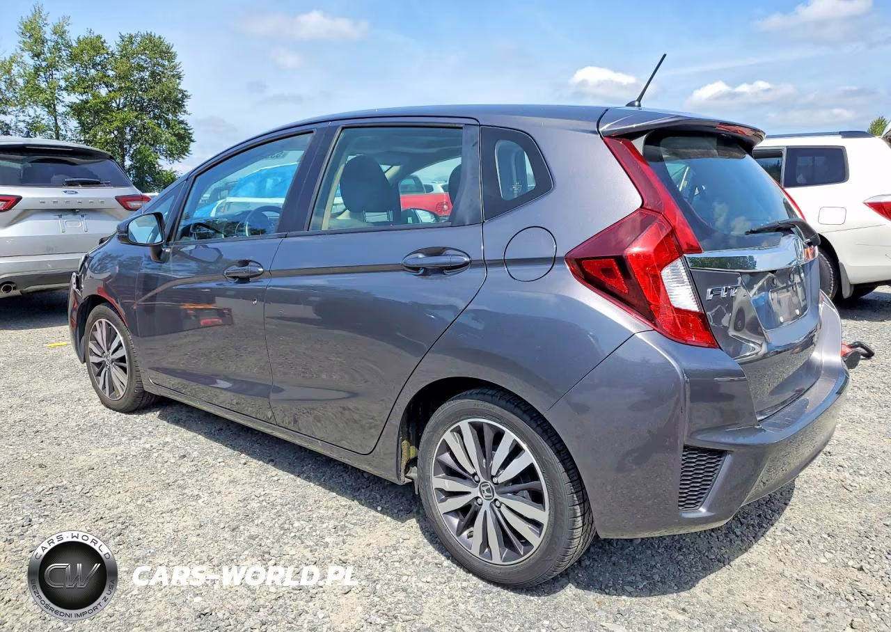2017 Honda Fit Ex VIN:JHMGK5H77HS013348 - 2
