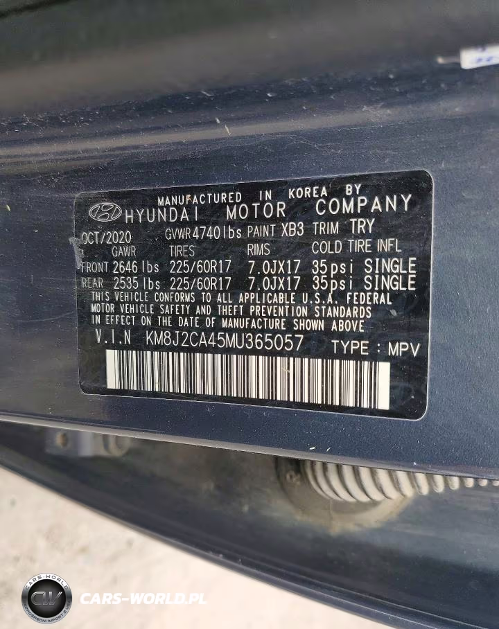 2021 Hyundai Tucson Se VIN:KM8J2CA45MU365057 - 14