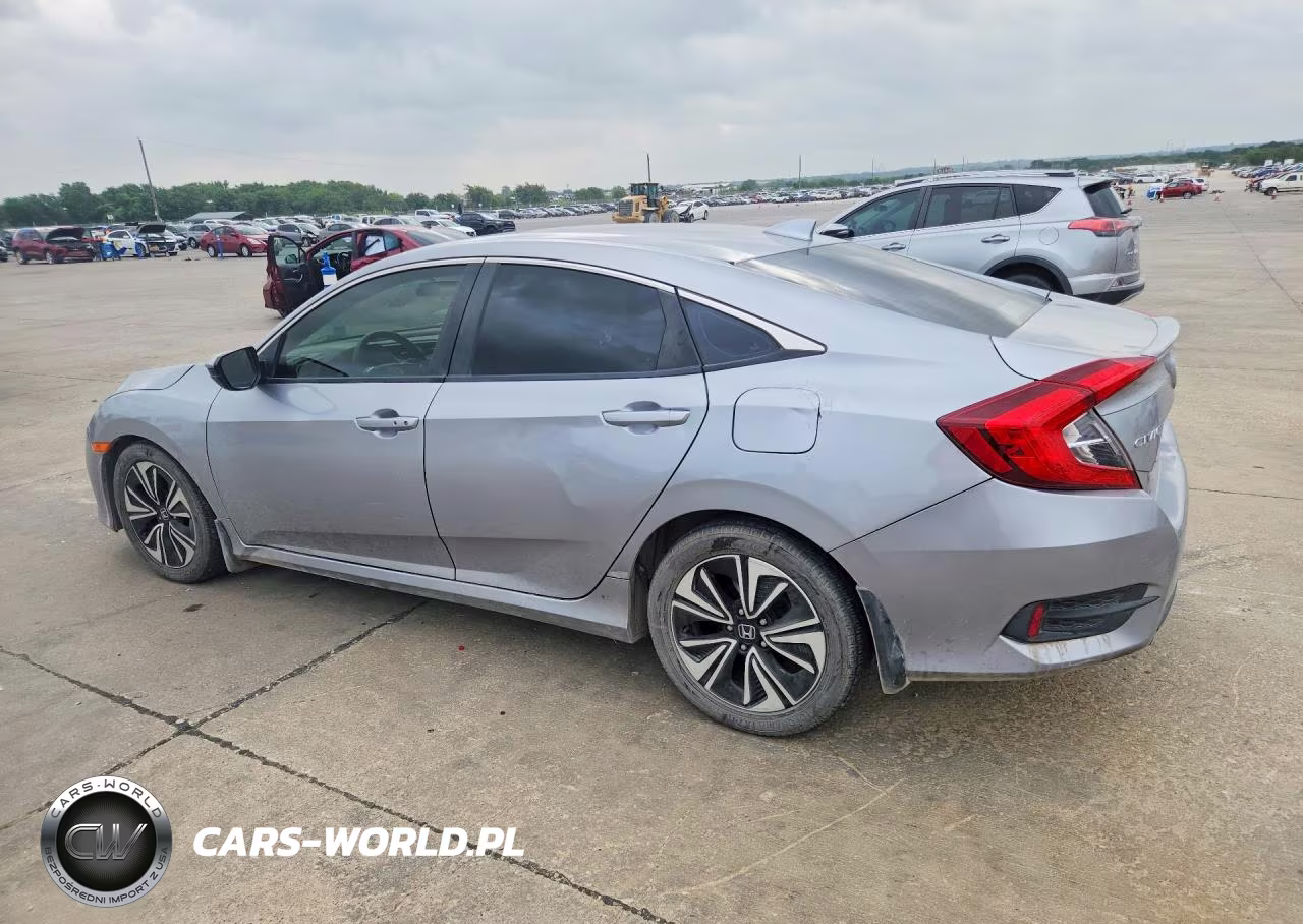 2018 Honda Civic Ex VIN:JHMFC1F39JX034390 - 2