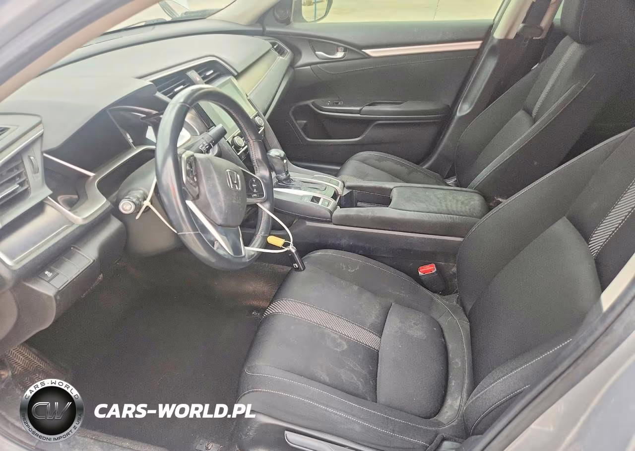 2018 Honda Civic Ex VIN:JHMFC1F39JX034390 - 7
