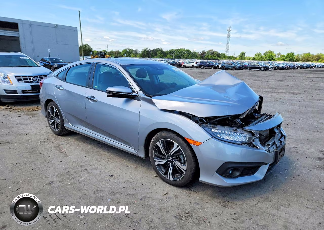 2016 Honda Civic Touring VIN:2HGFC1F98GH638405 - 4