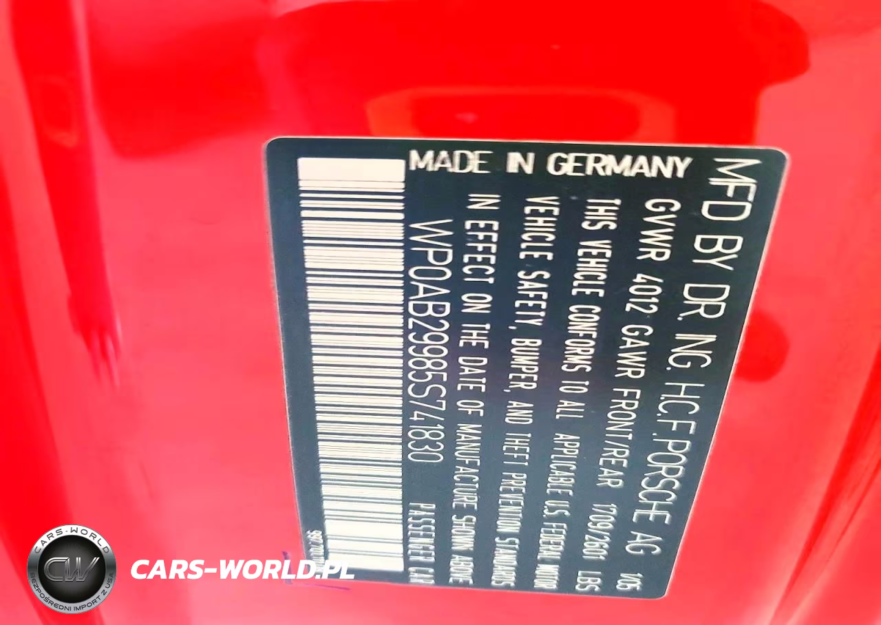 2005 Porsche 911 New Generation Carrera S VIN:WP0AB29985S741830 - 12