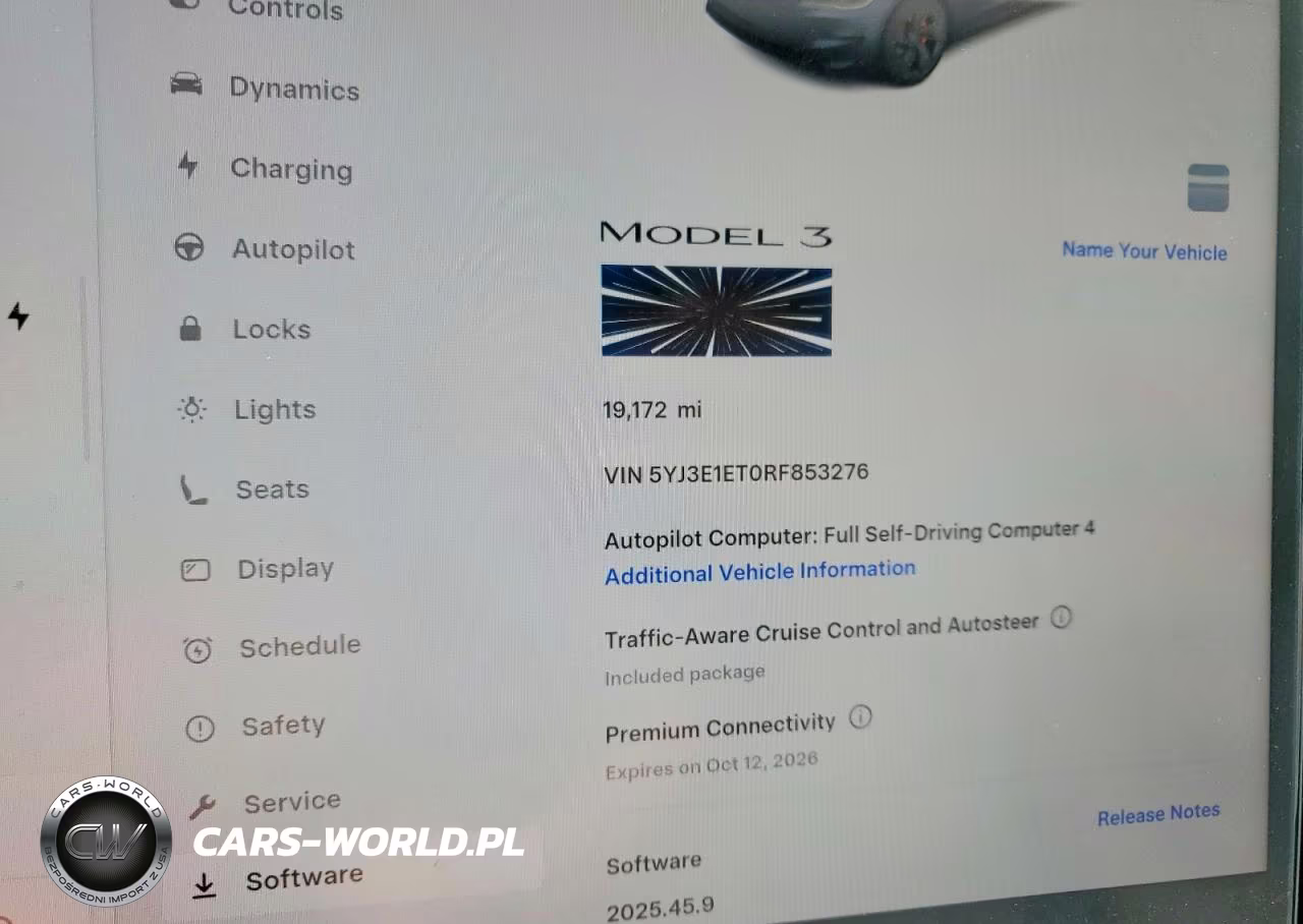 2024 Tesla Model 3 VIN:5YJ3E1ET0RF853276 - 9