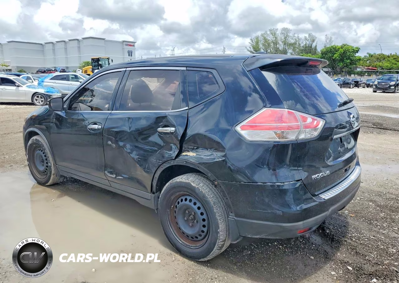 2015 Nissan Rogue S VIN:KNMAT2MV5FP580309 - 2