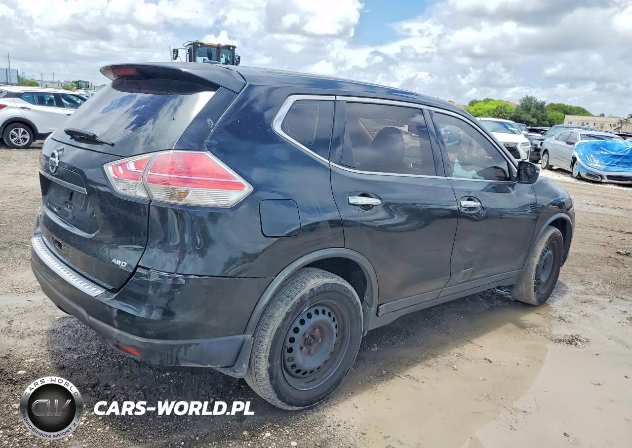 2015 Nissan Rogue S VIN:KNMAT2MV5FP580309 - 3