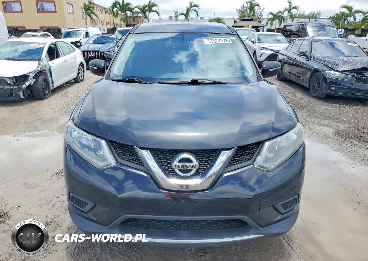 2015 Nissan Rogue S VIN:KNMAT2MV5FP580309 - 5