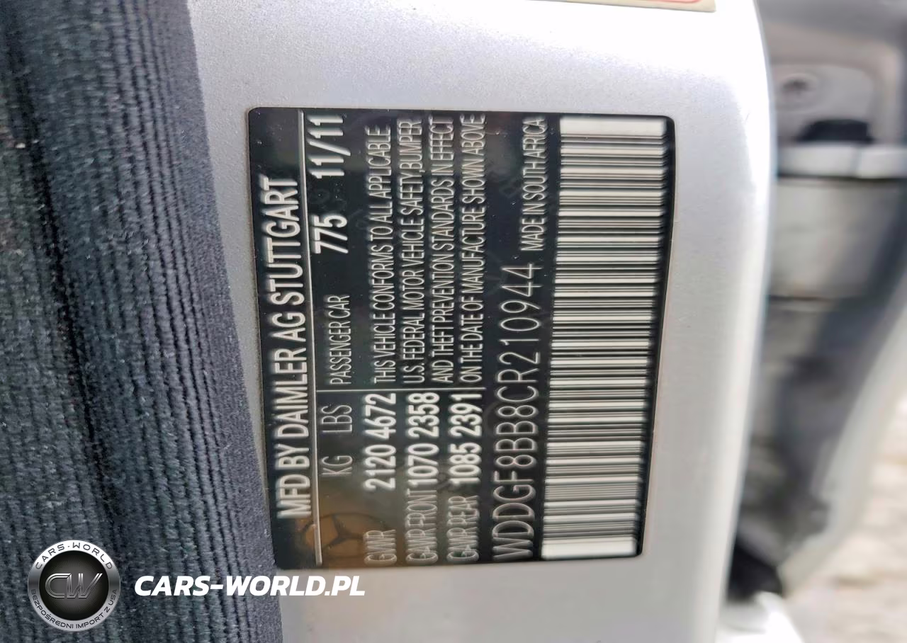 2012 Mercedes-Benz C 300 4Matic VIN:WDDGF8BB8CR210944 - 13