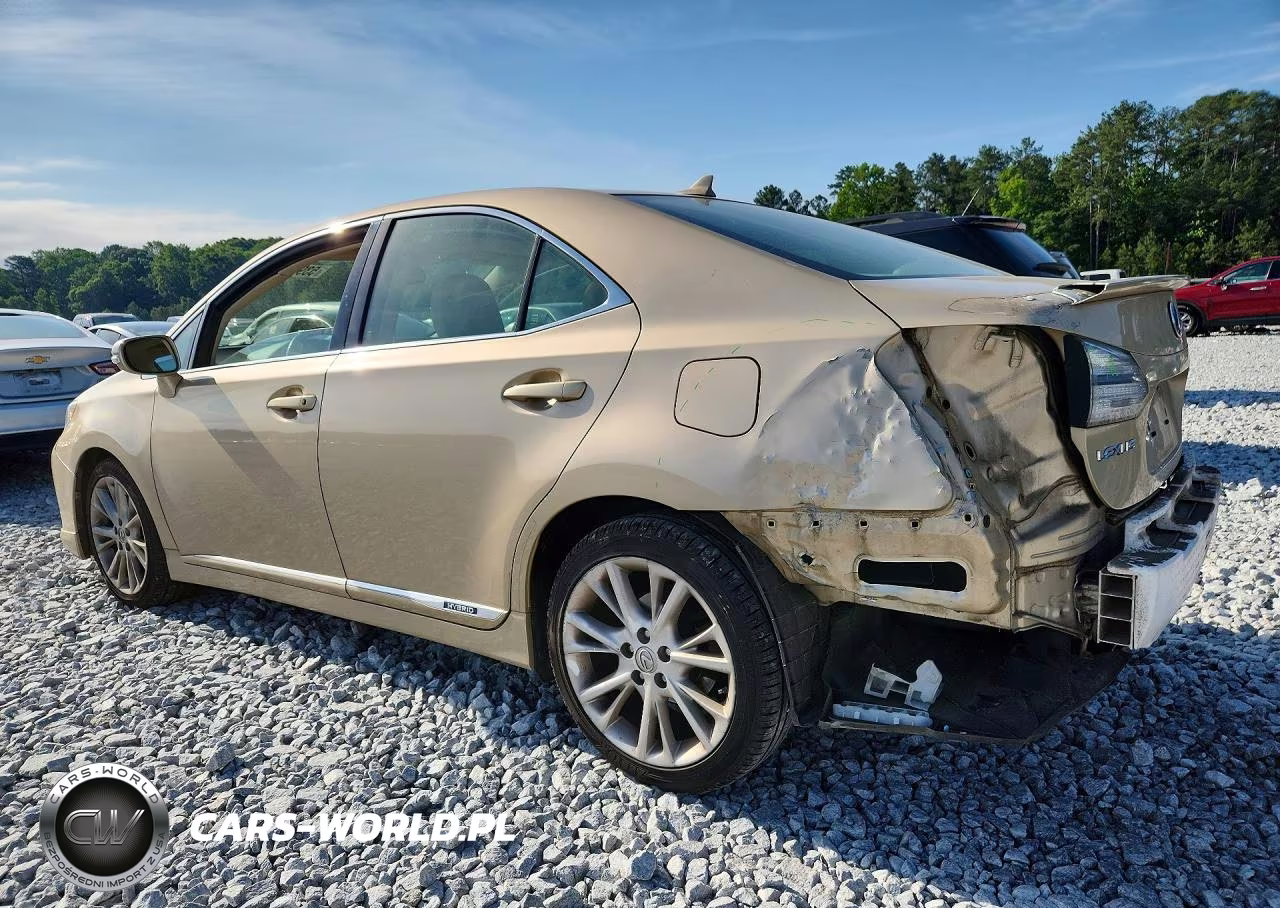 2010 Lexus Hs 250H VIN:JTHBB1BA8A2010990 - 2