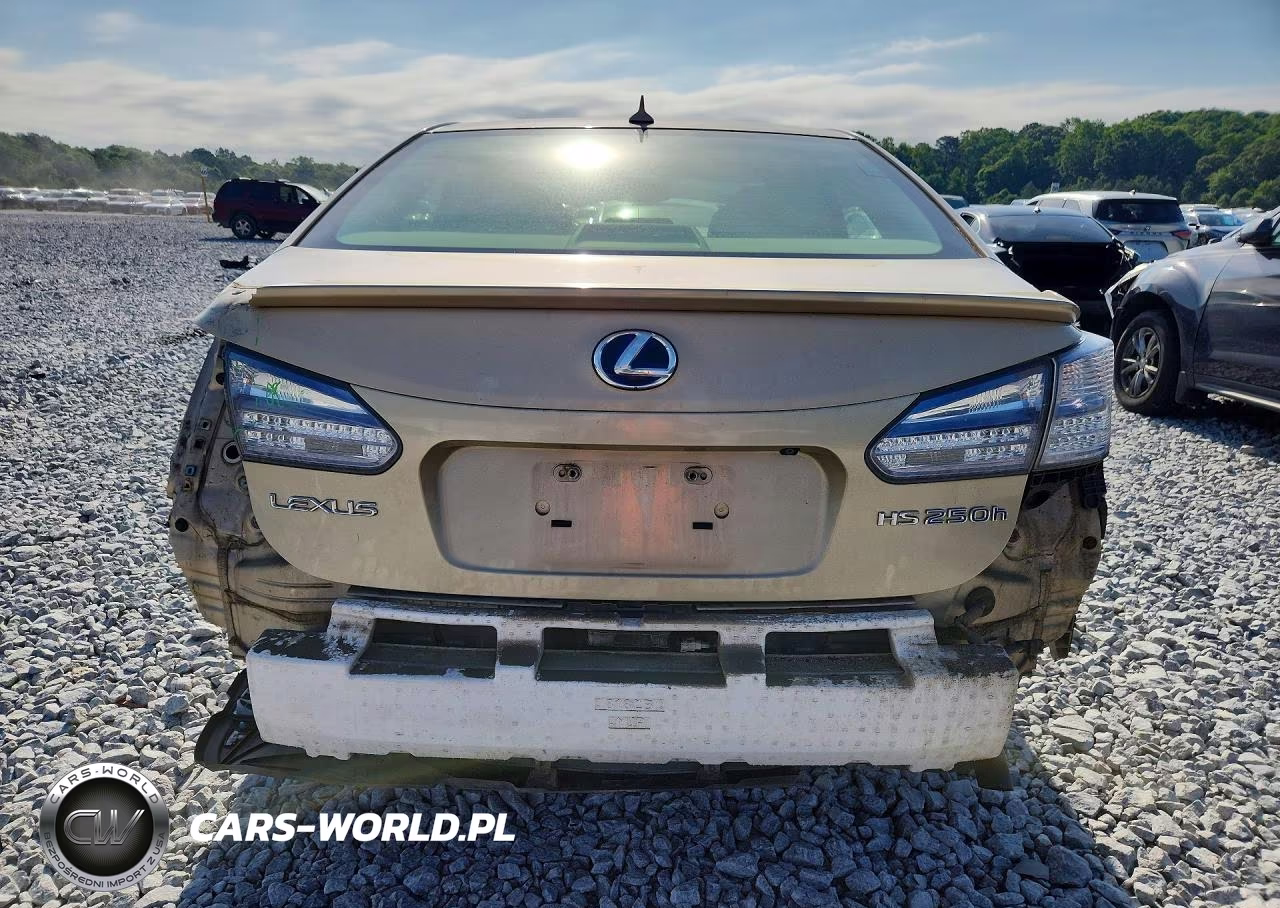 2010 Lexus Hs 250H VIN:JTHBB1BA8A2010990 - 6