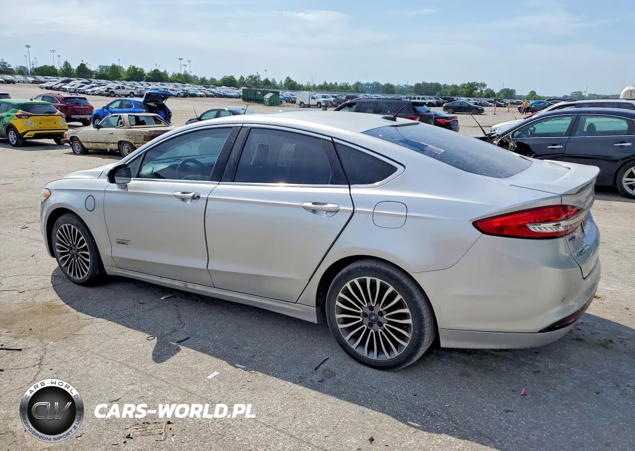 2017 Ford Fusion Titanium Phev VIN:3FA6P0SU3HR379809 - 2