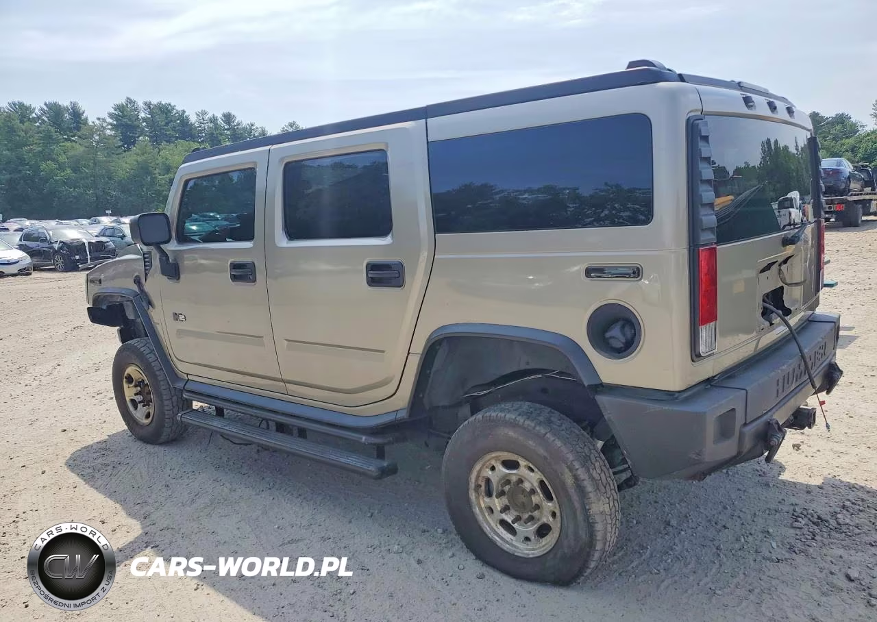 2003 Hummer H2 VIN:5GRGN23U73H139055 - 2