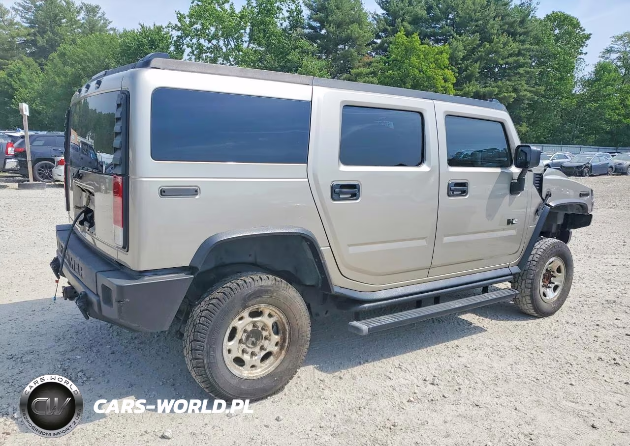 2003 Hummer H2 VIN:5GRGN23U73H139055 - 3