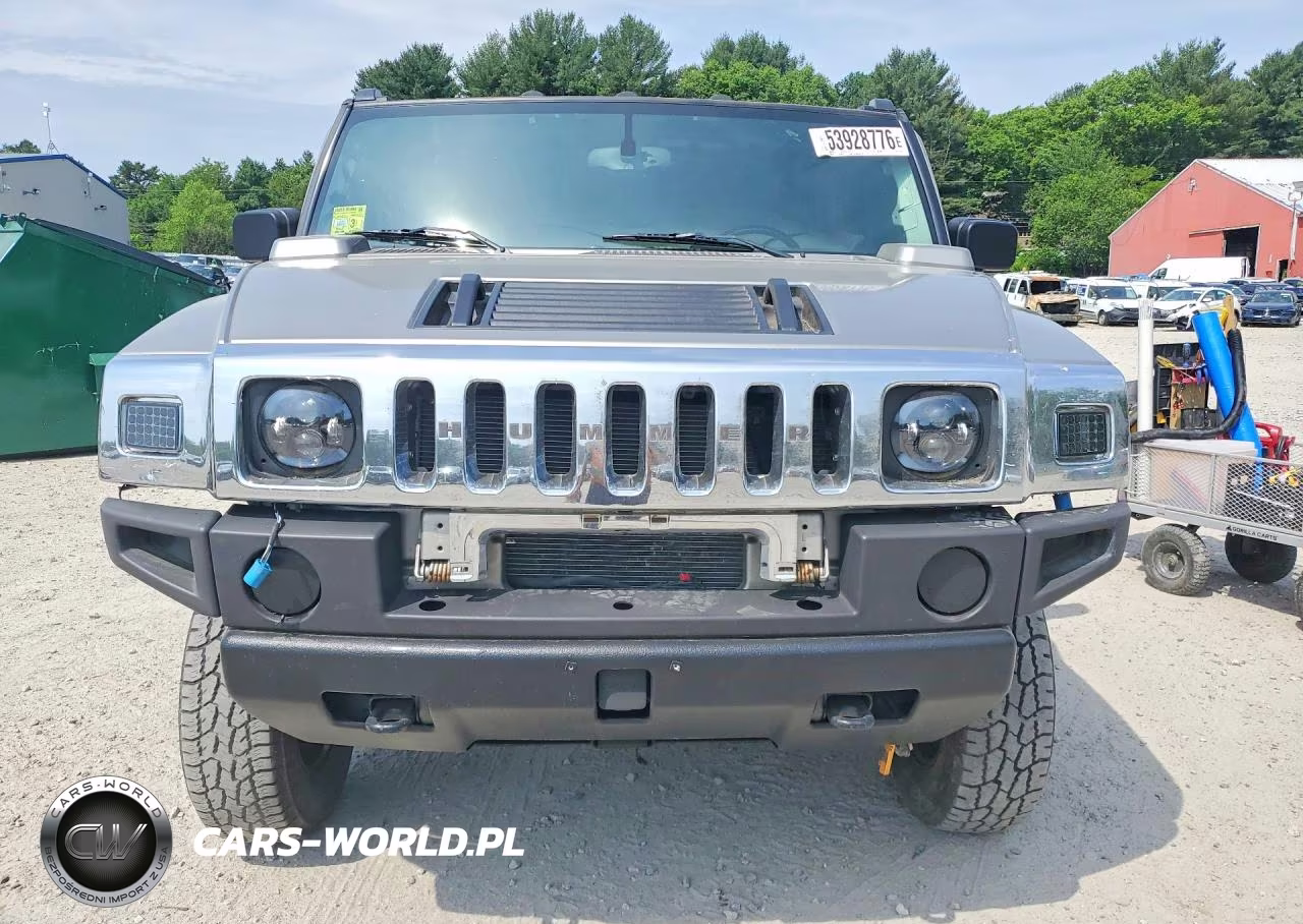 2003 Hummer H2 VIN:5GRGN23U73H139055 - 5