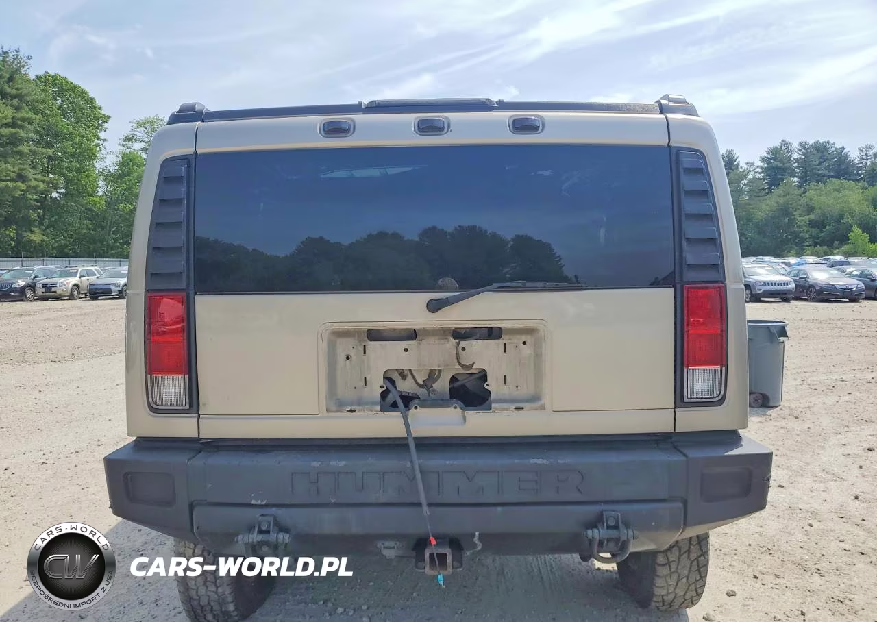 2003 Hummer H2 VIN:5GRGN23U73H139055 - 6