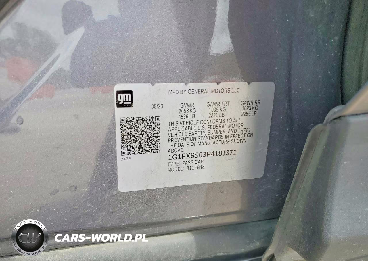 2023 Chevrolet Bolt Ev 2Lt VIN:1G1FX6S03P4181371 - 12