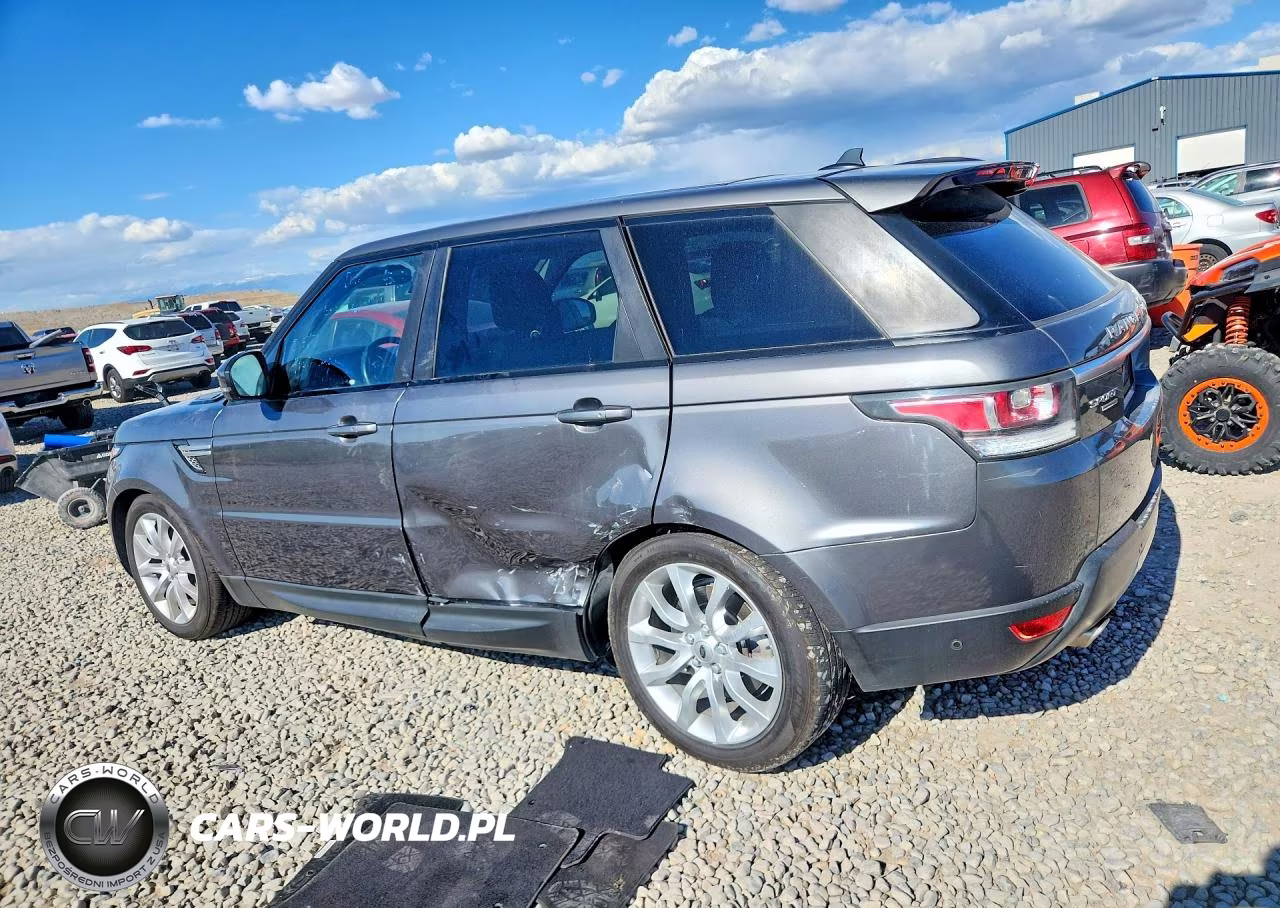 2016 Land Rover Range Rover Sport Hse VIN:SALWR2VF5GA563986 - 2