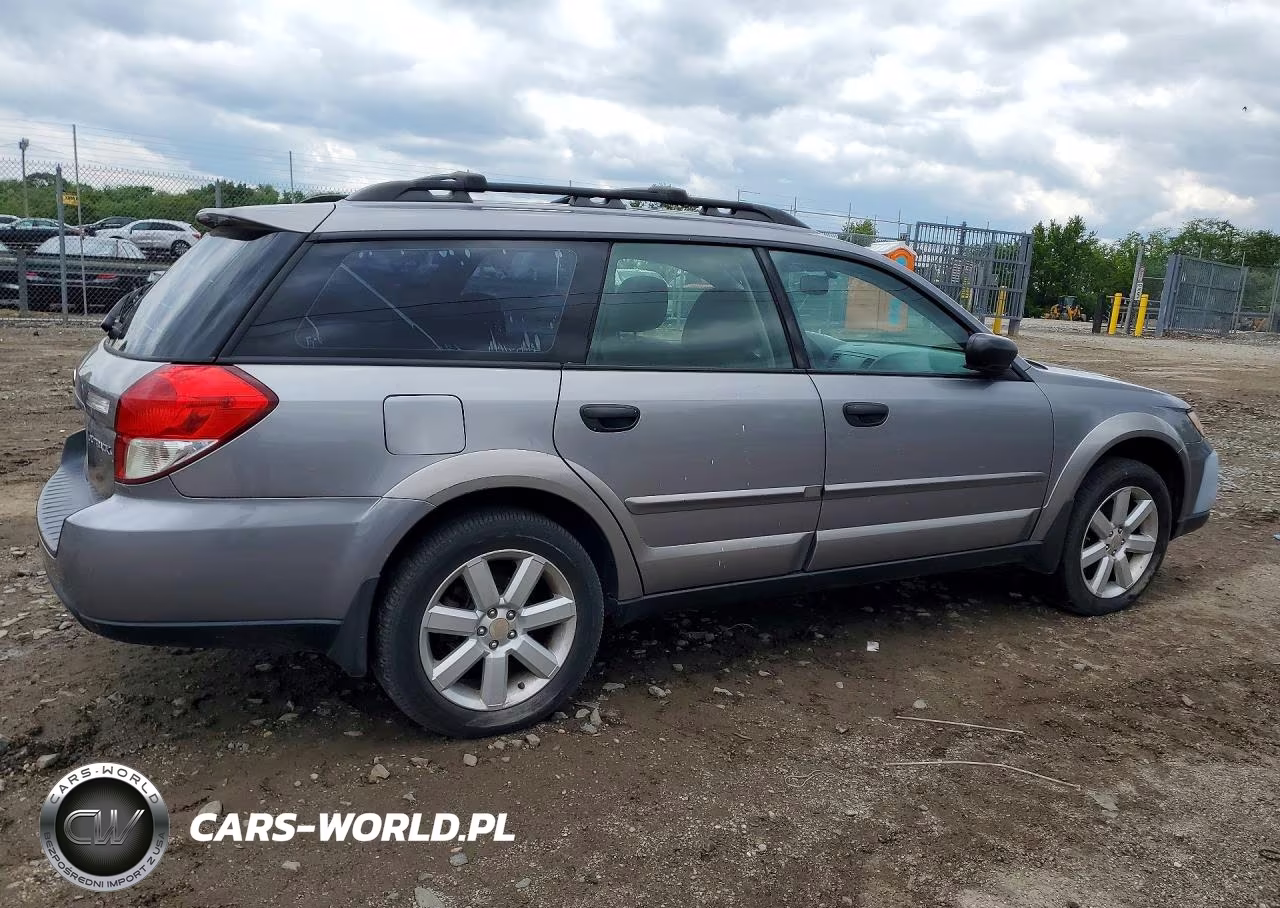 2009 Subaru Outback 2.5I VIN:4S4BP61C597314808 - 3