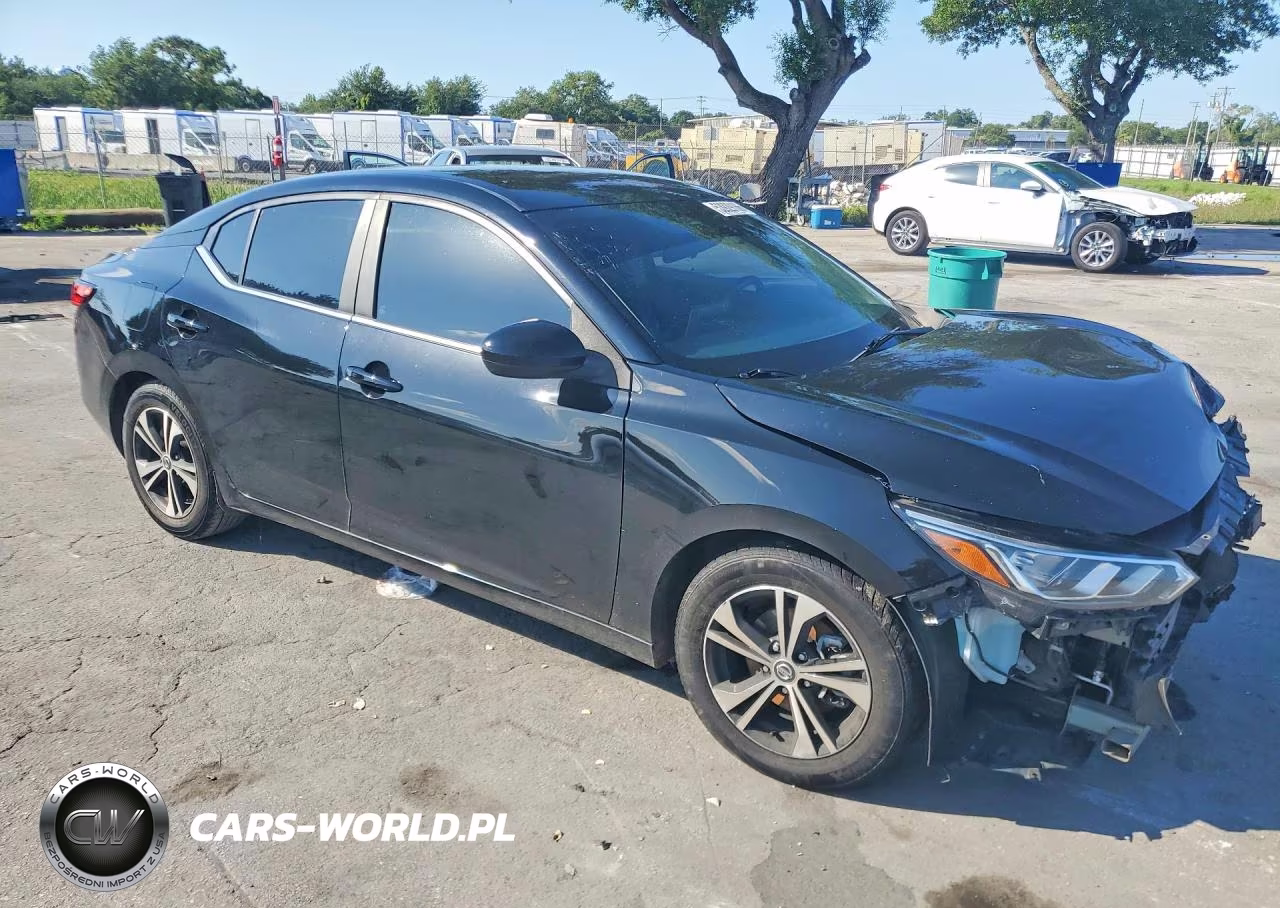 2021 Nissan Sentra Sv VIN:3N1AB8CV4MY254278 - 4