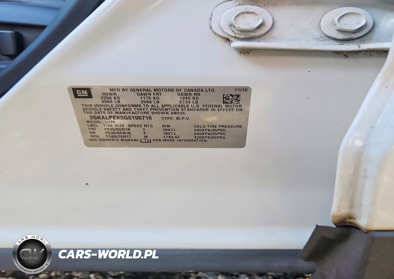 2016 GMC Terrain Slt VIN:2GKALPEK5G6196716 - 14