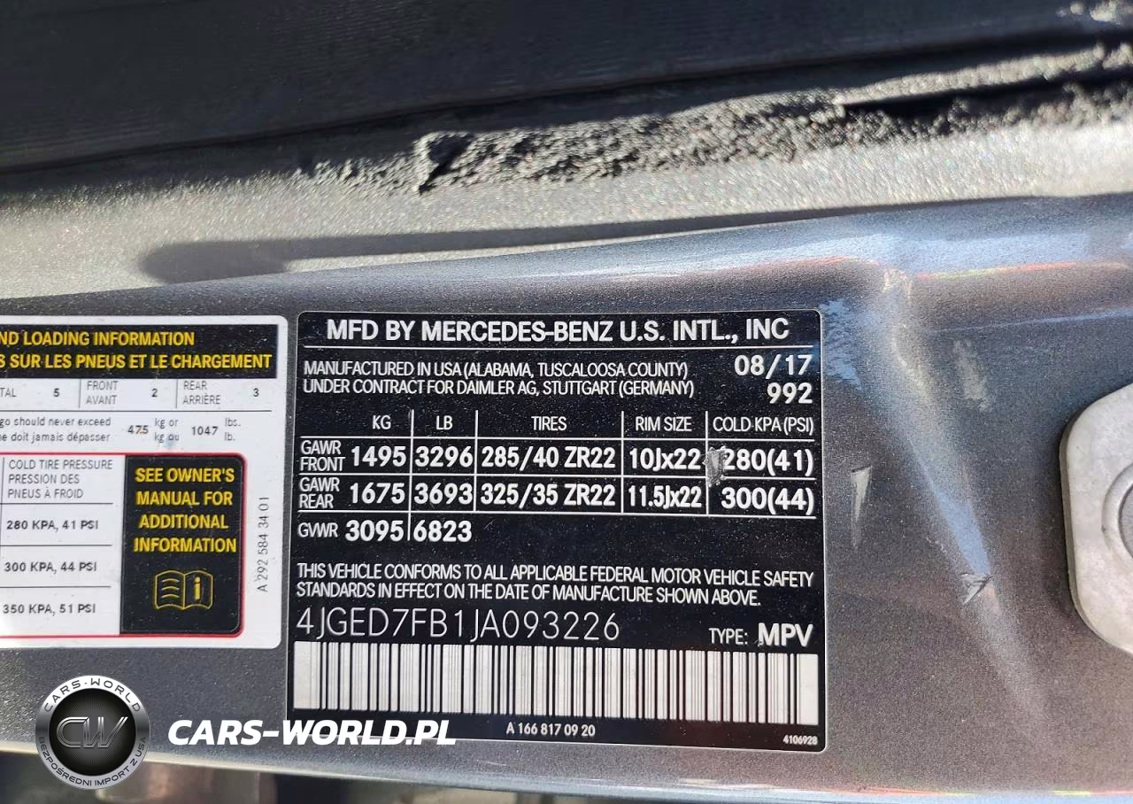 2018 Mercedes-Benz Gle Coupe 63 Amg-S VIN:4JGED7FB1JA093226 - 13