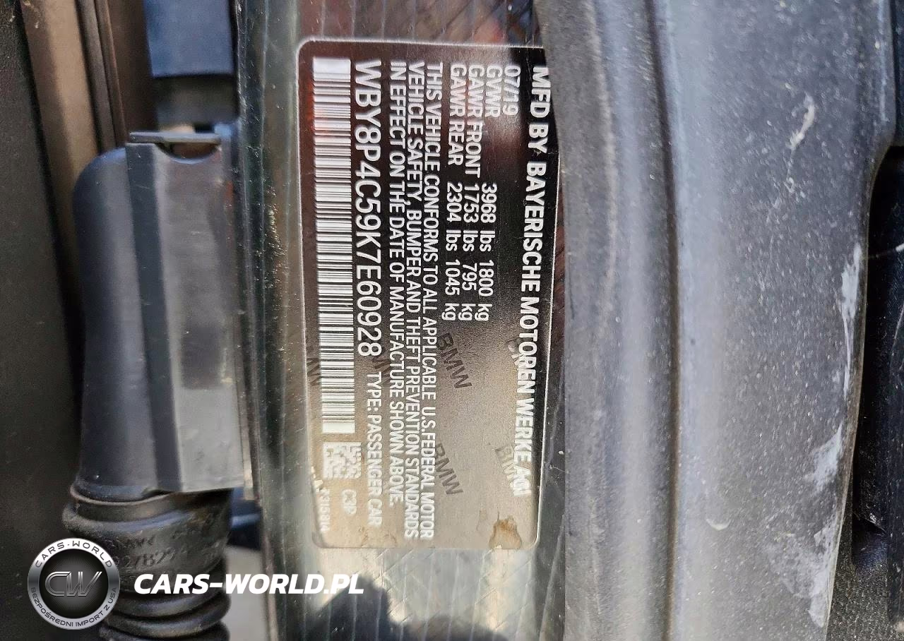2019 BMW I3 Rex VIN:WBY8P4C59K7E60928 - 12